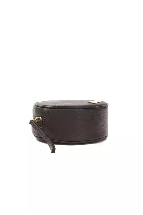 Pompei Donatella Brown Leather Women Crossbody Bag - ClickThatClicks 