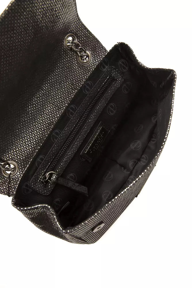 Pompei Donatella Gray Leather Women Crossbody Bag - ClickThatClicks 