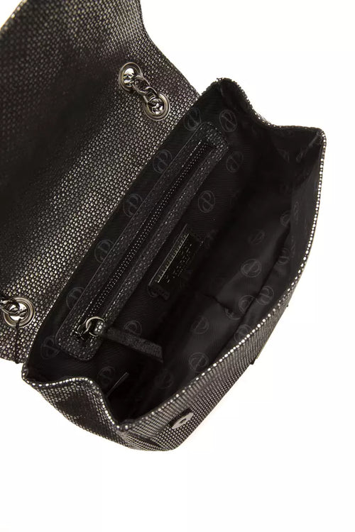 Pompei Donatella Gray Leather Women Crossbody Bag - ClickThatClicks 