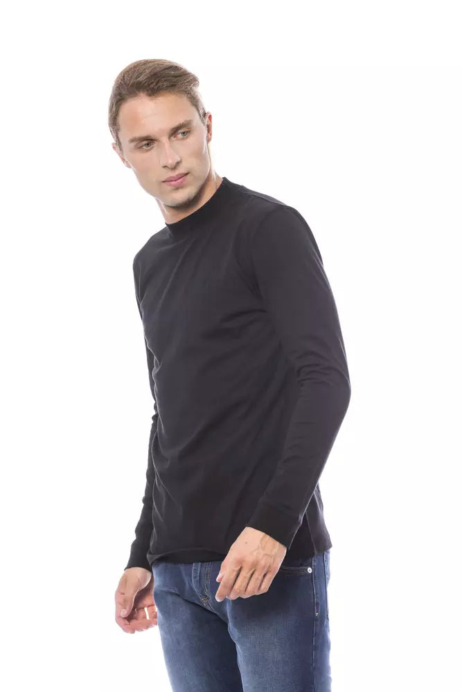 Verri Black Cotton Men's Sweater - ClickThatClicks 