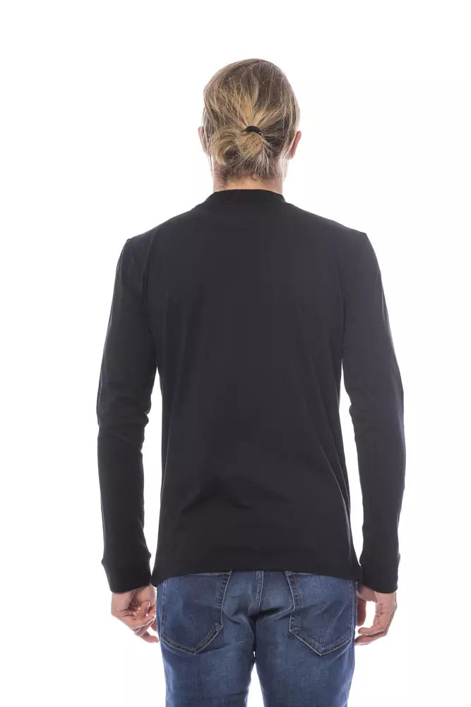 Verri Black Cotton Men's Sweater - ClickThatClicks 