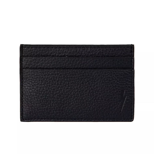 Neil Barrett Black Leather Men Wallet - ClickThatClicks 