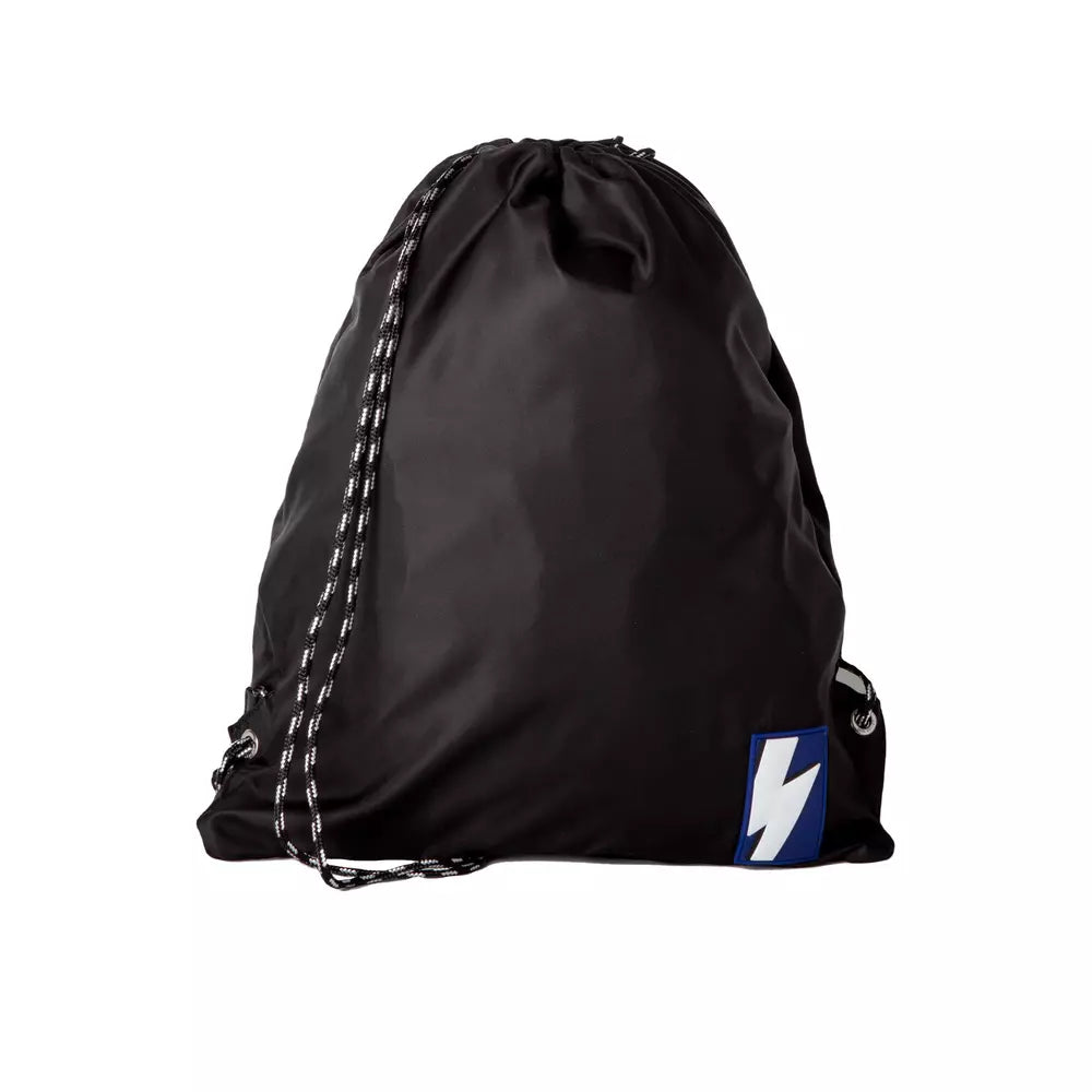Neil Barrett Black Nylon Men Backpack - ClickThatClicks 