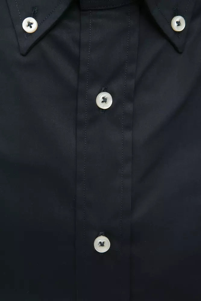 Robert Friedman Black Cotton Men Shirt - ClickThatClicks 