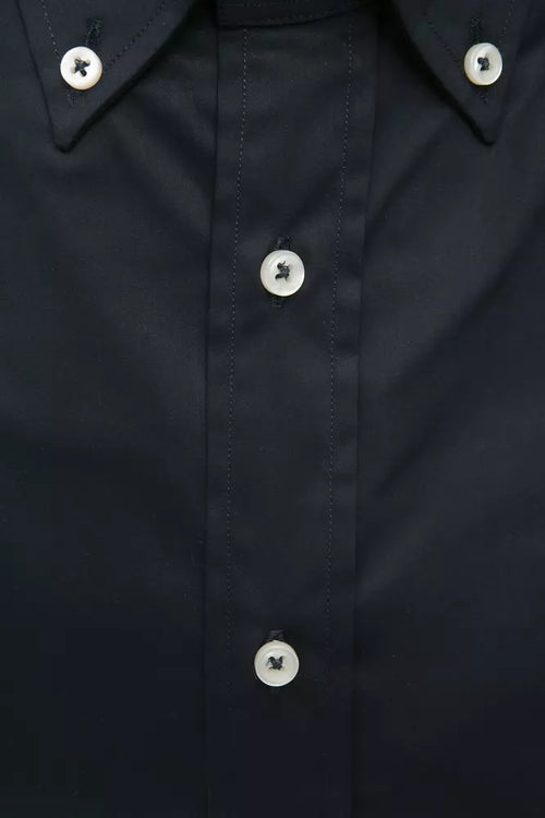 Robert Friedman Black Cotton Men Shirt - ClickThatClicks 