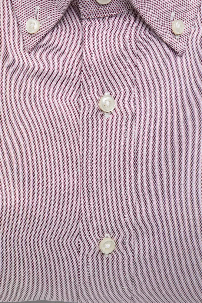 Robert Friedman Red Cotton Men's Shirt - ClickThatClicks 