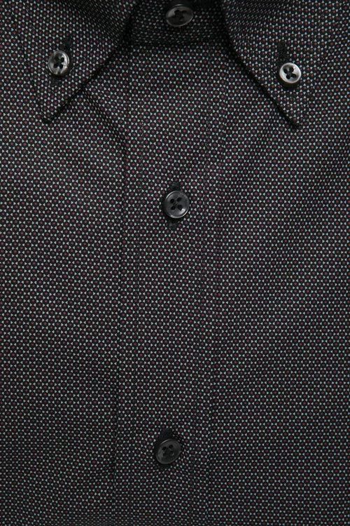 Robert Friedman Black Cotton Men's Shirt - ClickThatClicks 