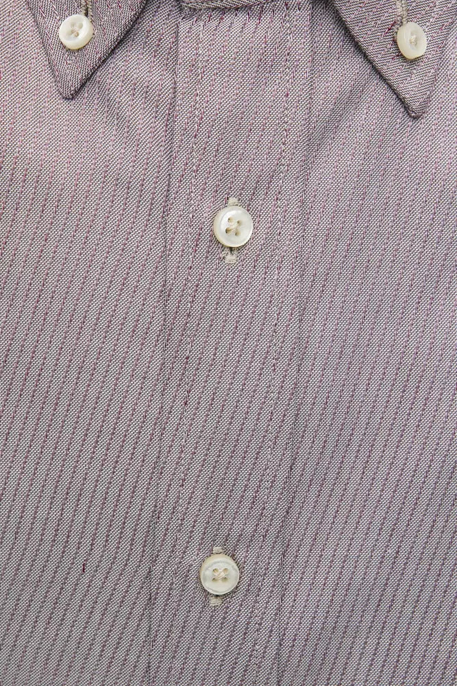 Robert Friedman Beige Cotton Men Shirt - ClickThatClicks 
