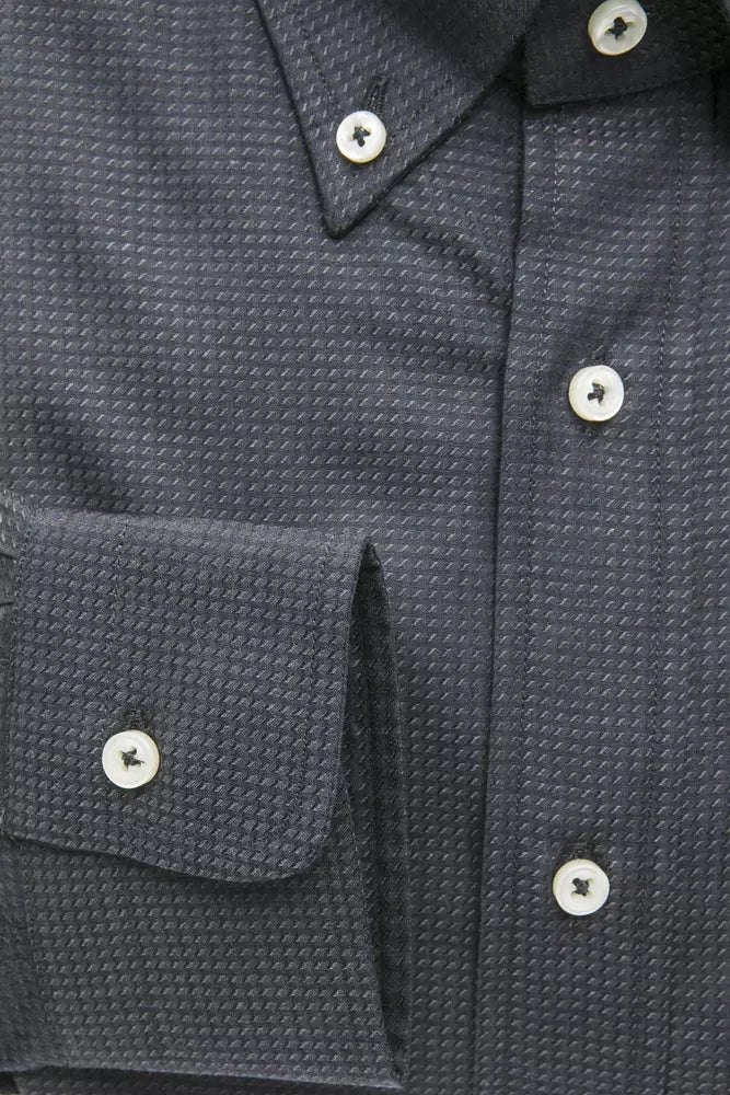 Robert Friedman Green Cotton Men Shirt - ClickThatClicks 