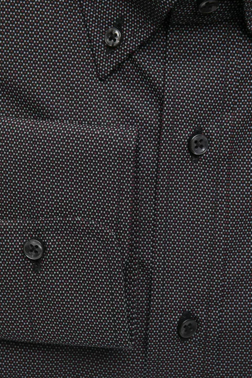 Robert Friedman Black Cotton Men's Shirt - ClickThatClicks 