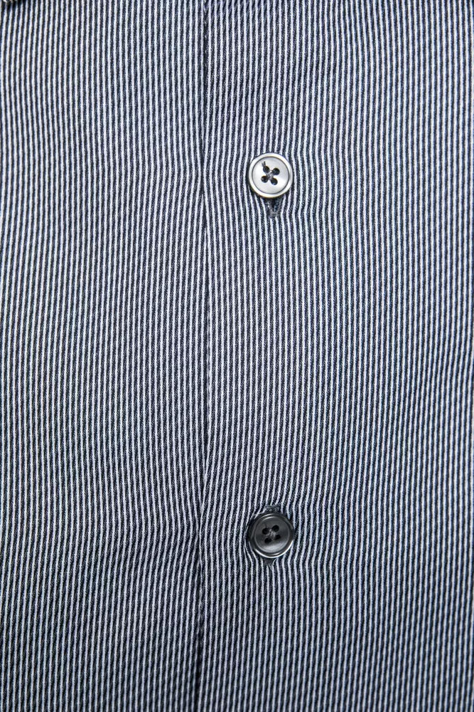Robert Friedman Blue Cotton Men Shirt - ClickThatClicks 