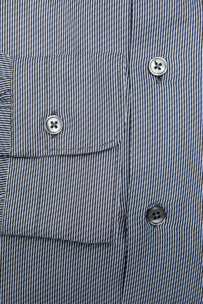 Robert Friedman Blue Cotton Men Shirt - ClickThatClicks 