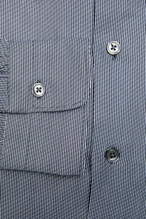 Robert Friedman Blue Cotton Men Shirt - ClickThatClicks 