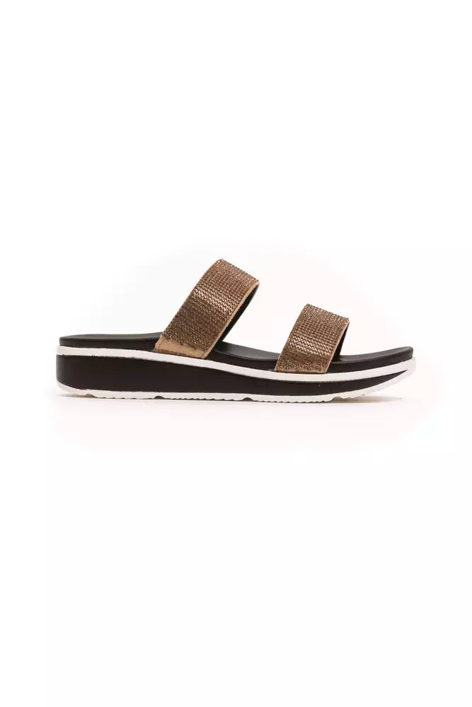 Péché Originel Beige Textile Women Sandal - ClickThatClicks 