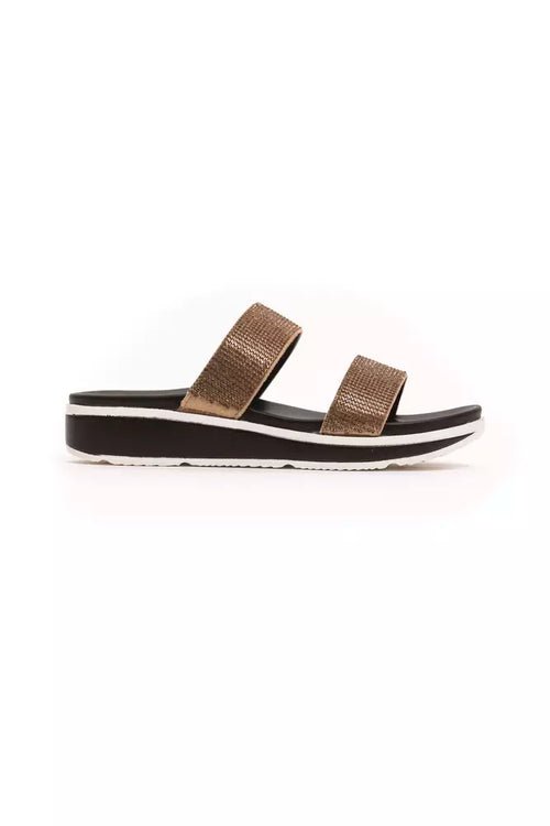 Péché Originel Beige Textile Women Sandal - ClickThatClicks 