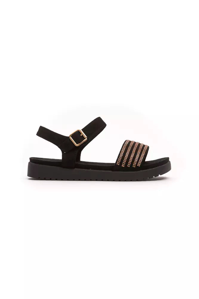 Péché Originel Gold Textile Women Sandal - ClickThatClicks 