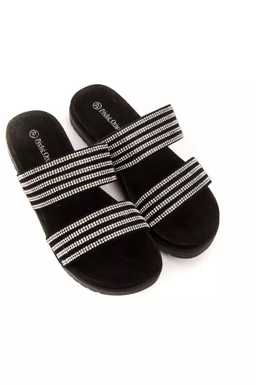 Péché Originel Silver Textile Women Sandal - ClickThatClicks 