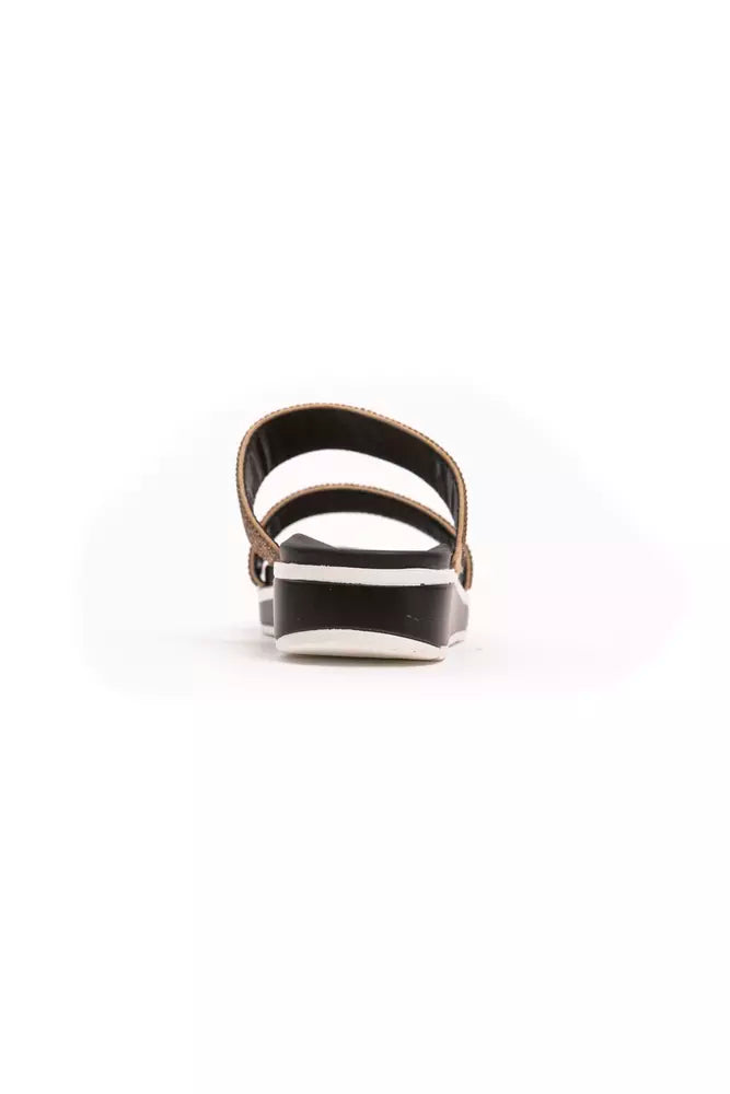 Péché Originel Beige Textile Women Sandal - ClickThatClicks 