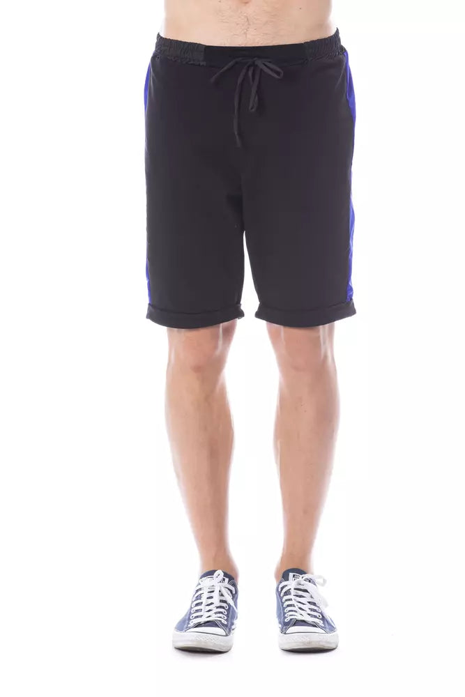 Verri Black Cotton Short