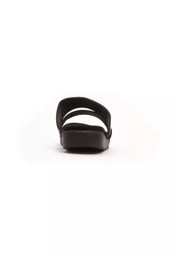 Péché Originel Silver Textile Women Sandal - ClickThatClicks 