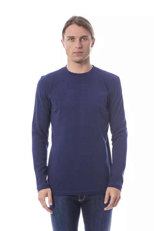 Verri Blue Cotton Men T-Shirt - ClickThatClicks 