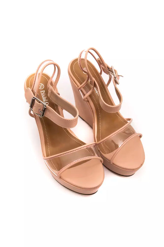 Péché Originel Beige Polyethylene Women Sandal - ClickThatClicks 