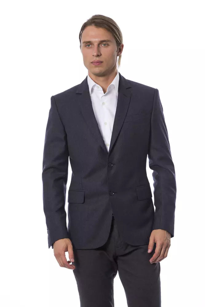 Verri Blue Wool Suits & Blazer