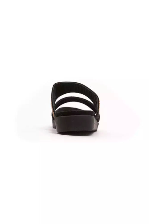 Péché Originel Gold Textile Women Sandal - ClickThatClicks 