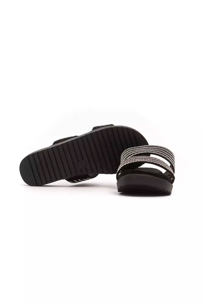 Péché Originel Silver Textile Women Sandal - ClickThatClicks 