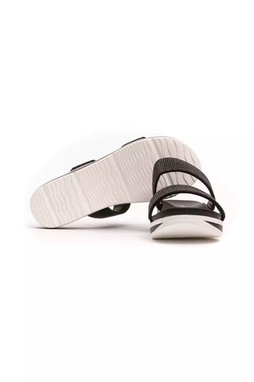 Péché Originel Black Textile Women Sandal - ClickThatClicks 