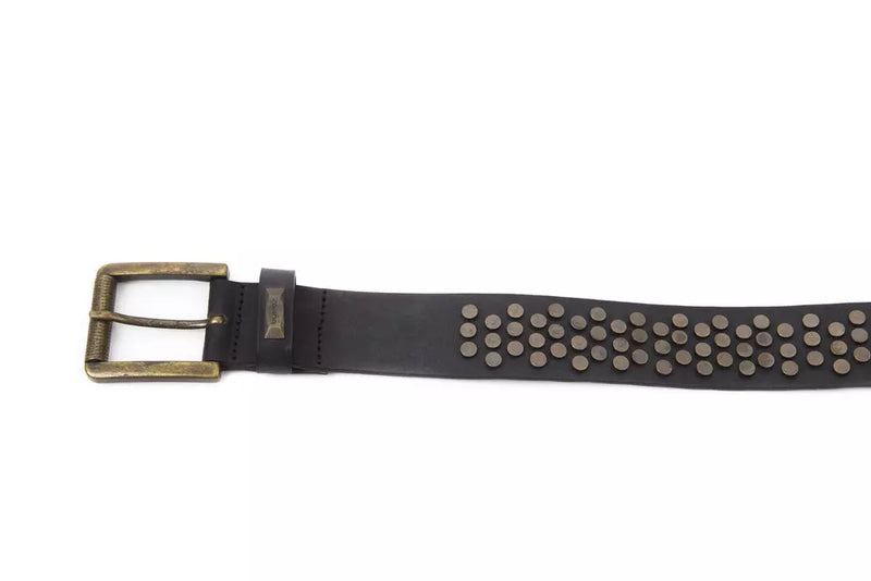 BYBLOS "Black Cowhide Women Belt"