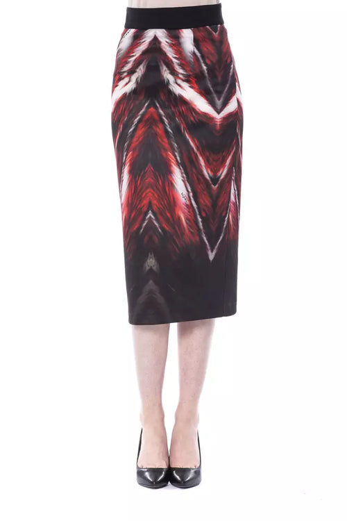 BYBLOS Multicolor Polyester Women Pencil Skirt - ClickThatClicks 