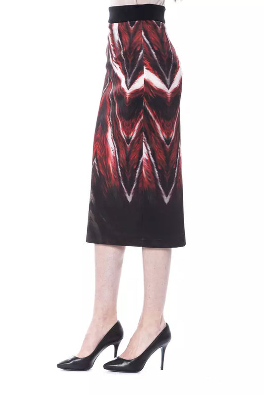 BYBLOS Multicolor Polyester Women Pencil Skirt - ClickThatClicks 