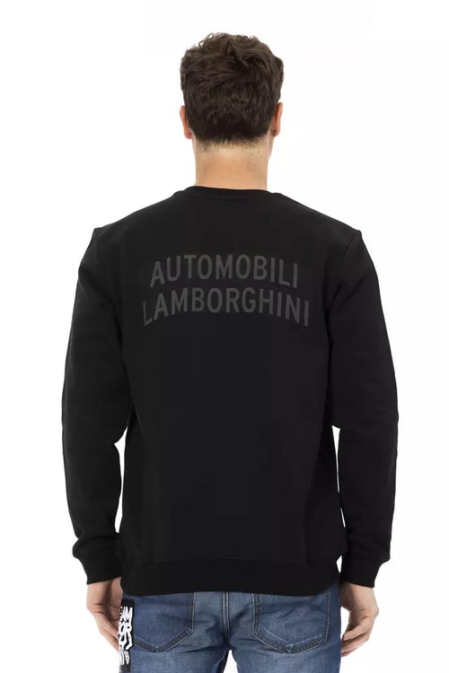Automobili Lamborghini Black Cotton Men Sweater - ClickThatClicks 