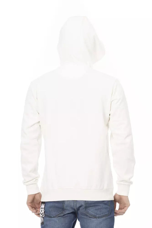 Automobili Lamborghini White Cotton Men Sweater - ClickThatClicks 