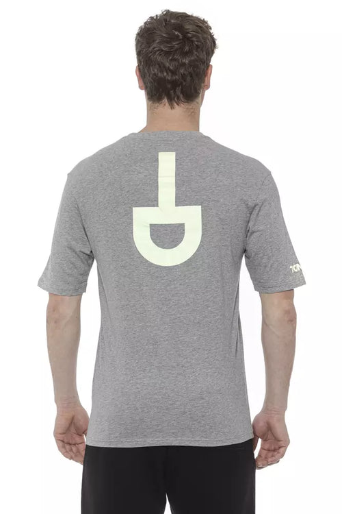 Tond Gray Cotton Men T-Shirt - ClickThatClicks 