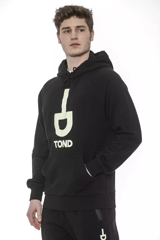 Tond Black Cotton Men Sweater - ClickThatClicks 