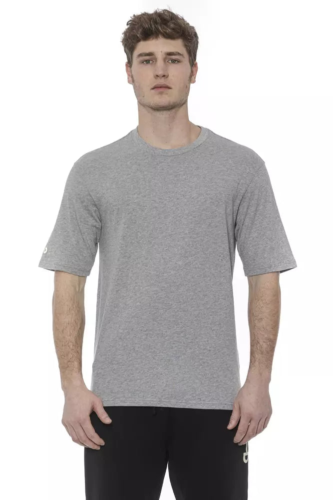 Tond Gray Cotton Men T-Shirt - ClickThatClicks 