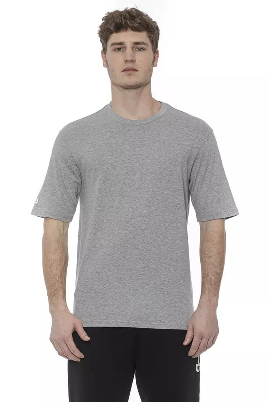 Tond Gray Cotton Men T-Shirt - ClickThatClicks 