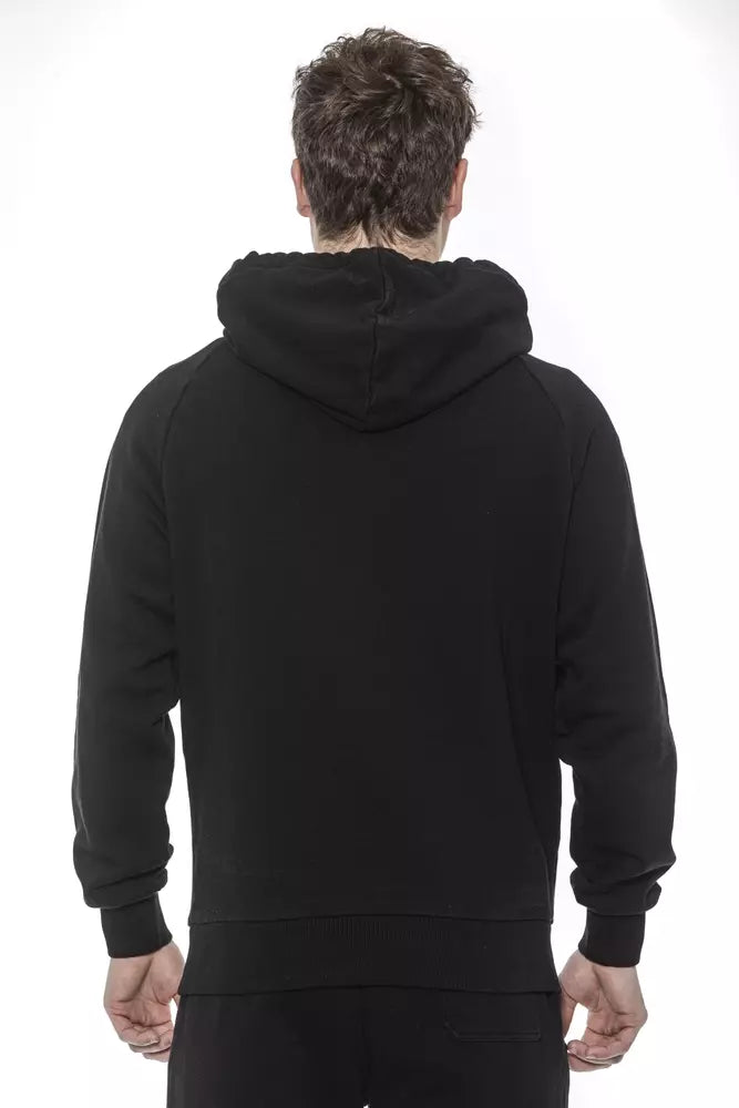 Tond Black Cotton Men Sweater - ClickThatClicks 