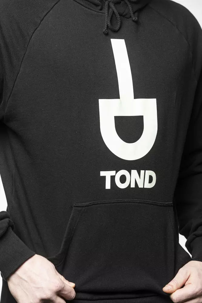 Tond Black Cotton Men Sweater - ClickThatClicks 