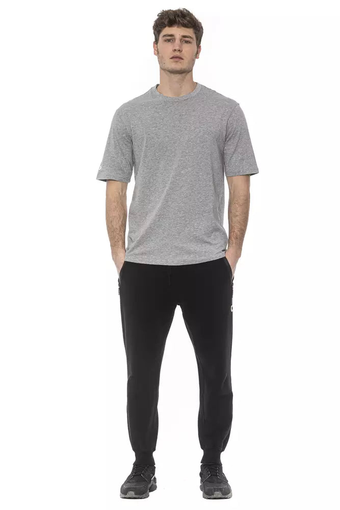 Tond Gray Cotton Men T-Shirt - ClickThatClicks 