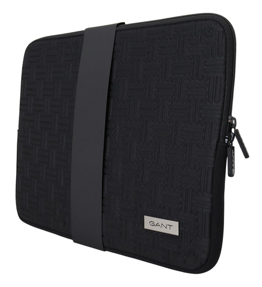 Gant Black Padded Pouch Bag Zipper Cover Sleeve Case - ClickThatClicks 