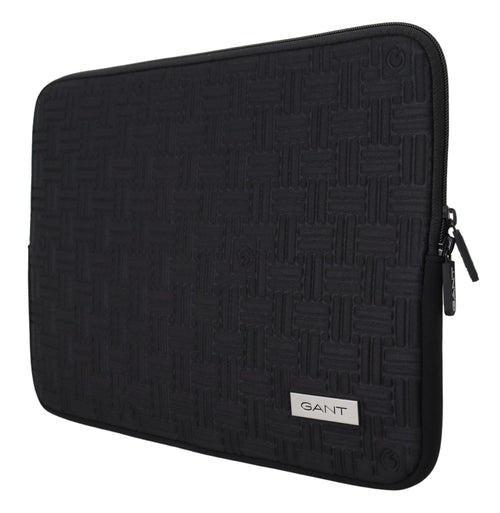 Gant Black Padded Pouch Bag Zipper Cover Sleeve Case - ClickThatClicks 