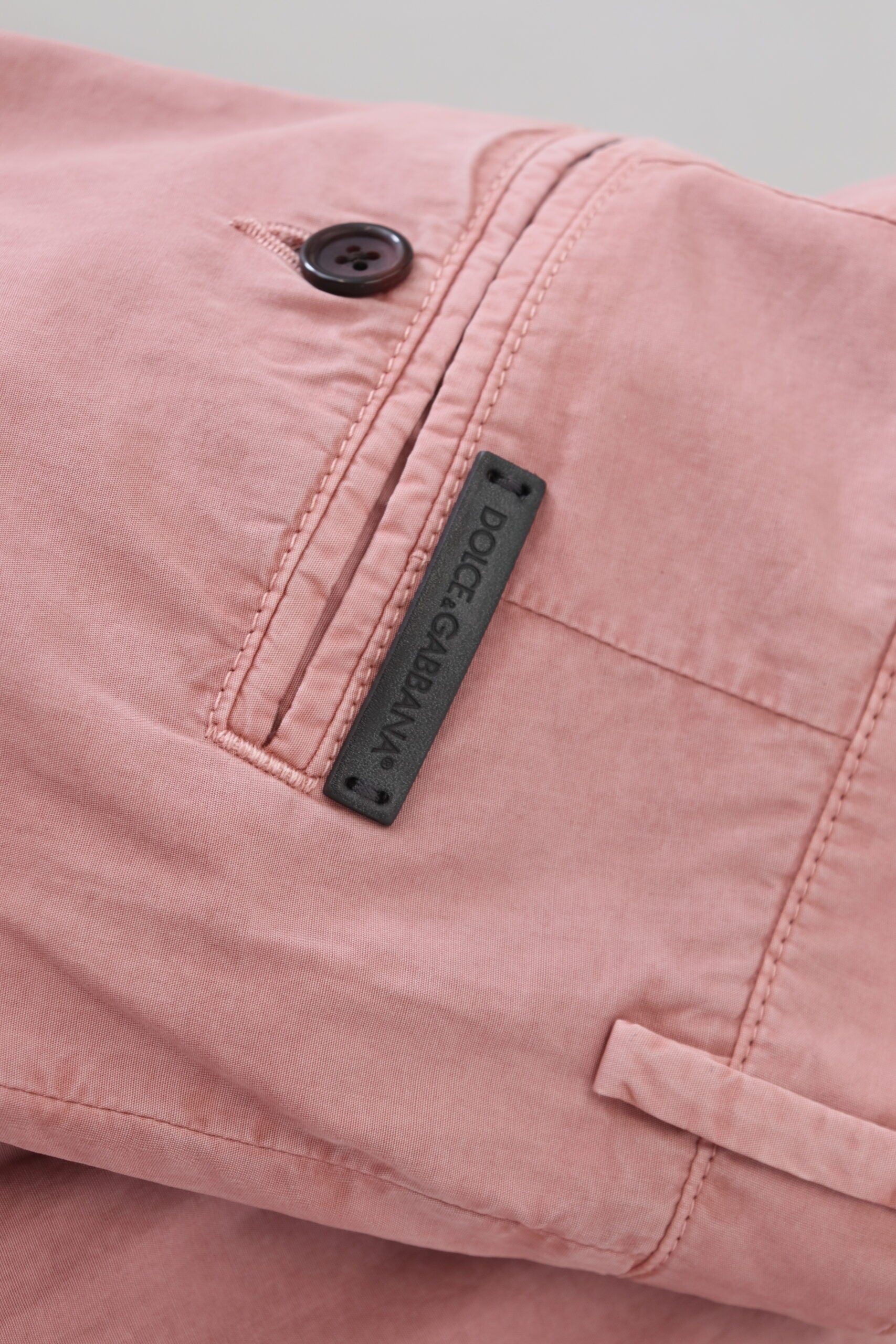 Dolce & Gabbana Pink Chinos Cotton Casual Mens Shorts - ClickThatClicks 