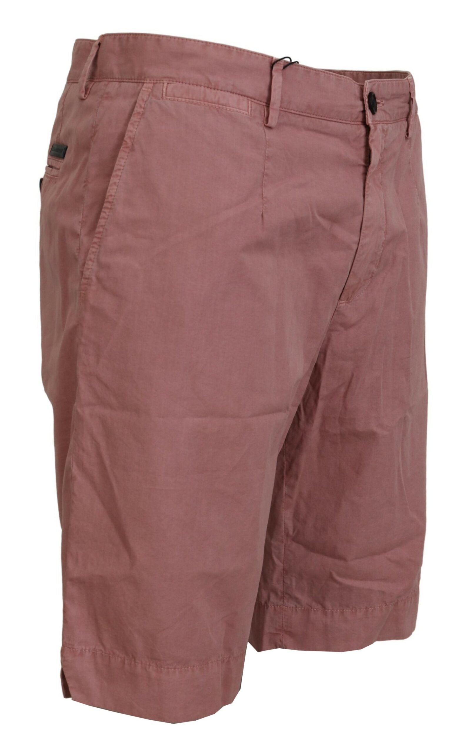 Dolce & Gabbana Pink Chinos Cotton Casual Mens Shorts - ClickThatClicks 