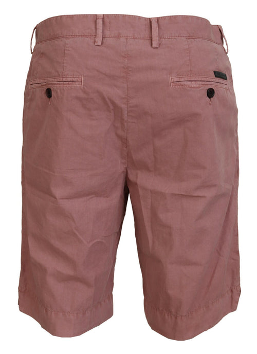 Dolce & Gabbana Pink Chinos Cotton Casual Mens Shorts - ClickThatClicks 