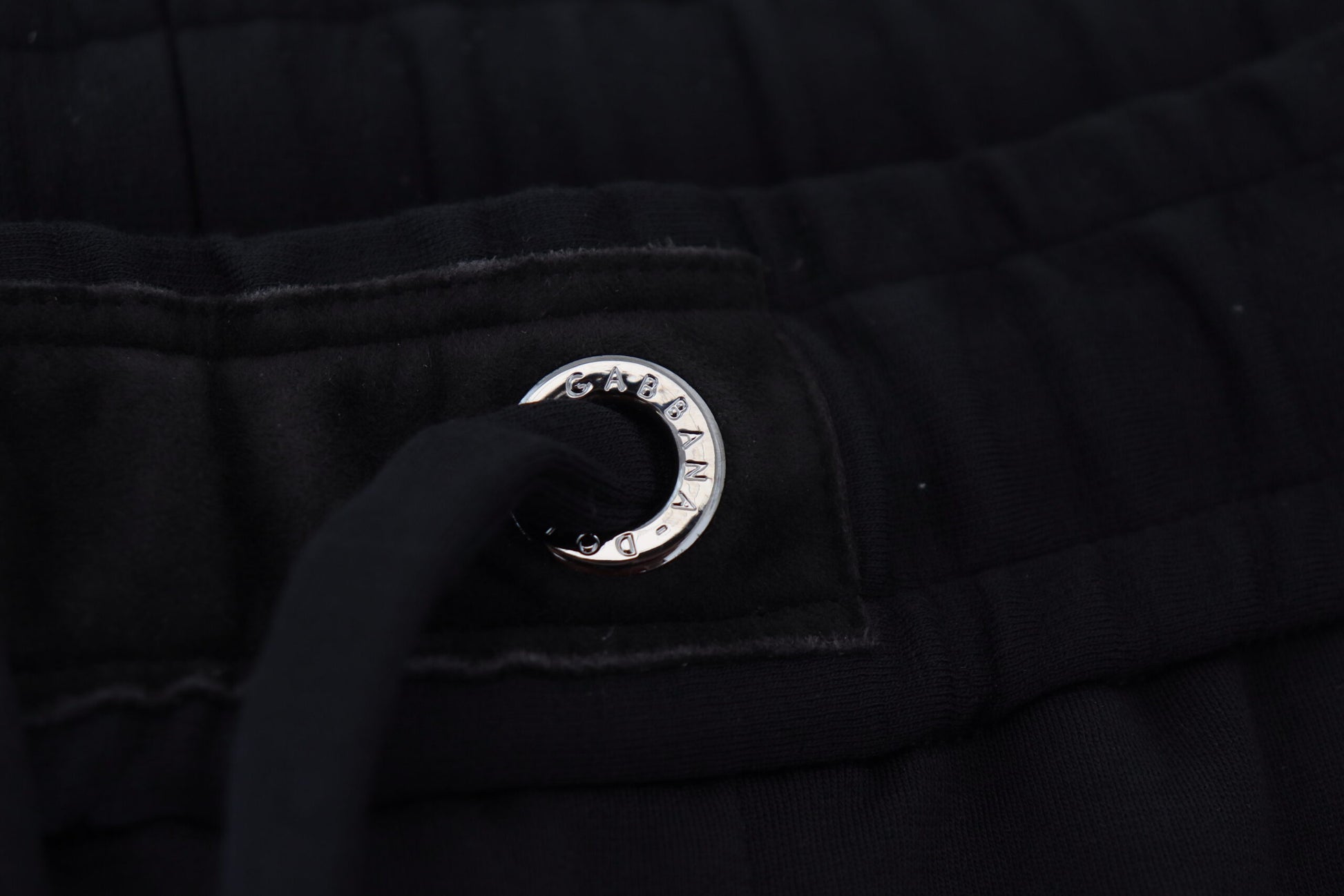 Dolce & Gabbana Black Mens Sport Wool Sweatpants Pants - ClickThatClicks 