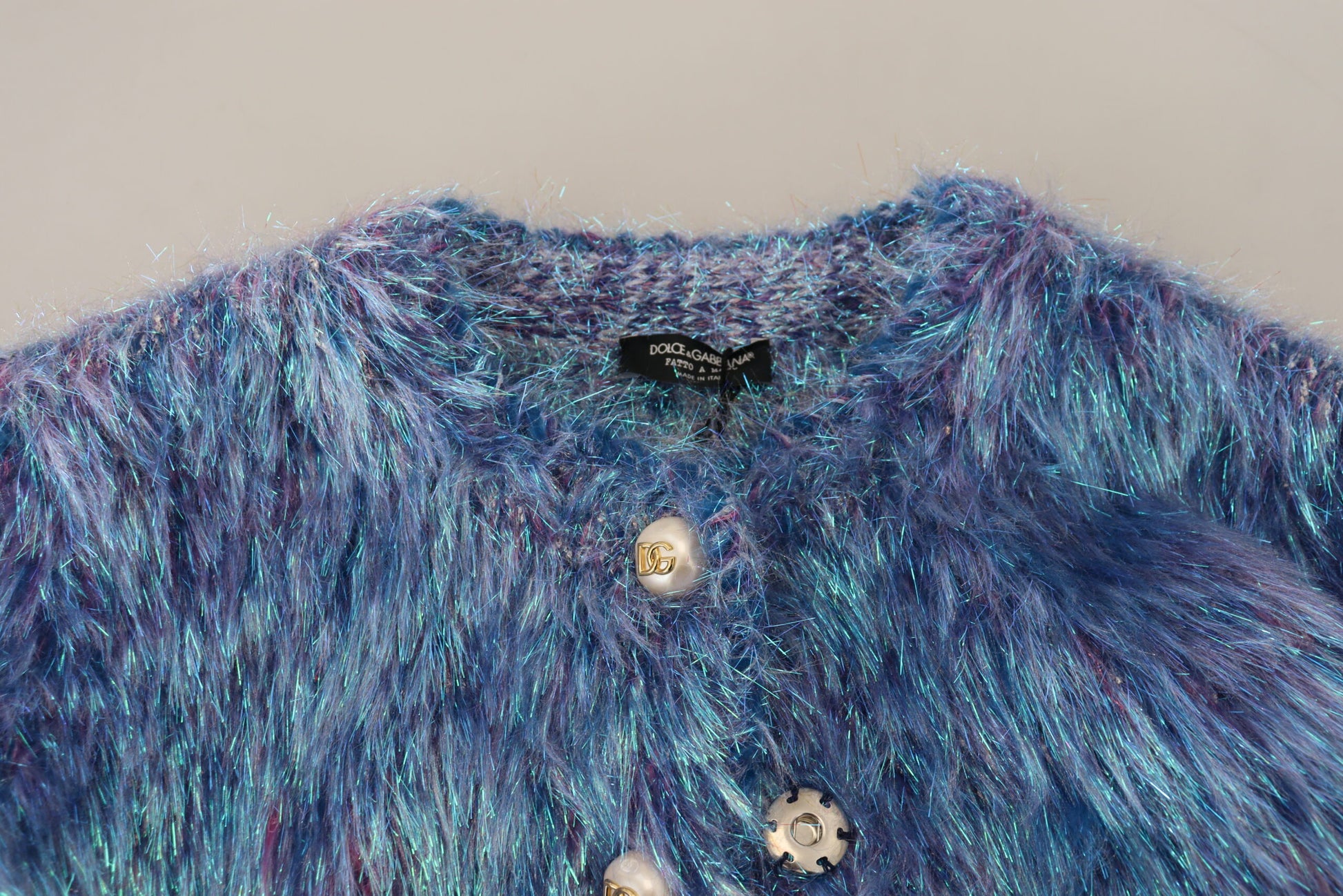 Dolce & Gabbana Multicolor Polyester Fringes Coat Jacket - ClickThatClicks