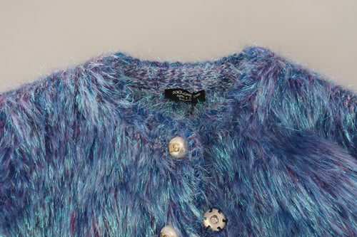 Dolce & Gabbana Multicolor Polyester Fringes Coat Jacket - ClickThatClicks 